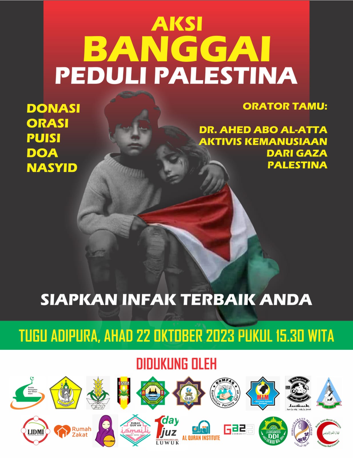 Puluhan Organisasi Berbasis Islam Gelar Aksi Solidaritas Palestina ...